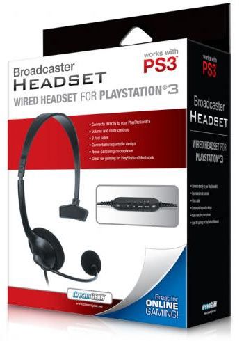 BROADCASTER HEADSET (BLACK)