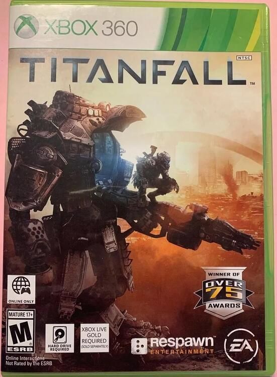 Titanfall (1GB Install, HDD Only; Online MP Only) - Award Winner Cover [White Label / Complete, Digital Manual] (used)