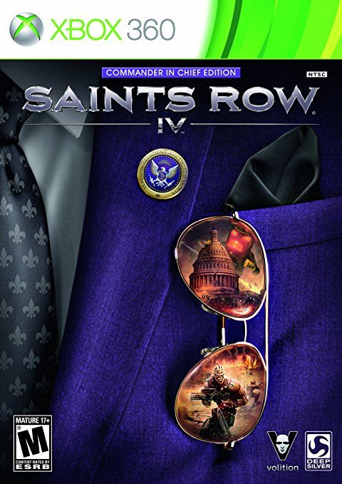 Saints Row IV (4): Commander in Chief Cover [White Label / Complete, Quick Start Guide] (used)