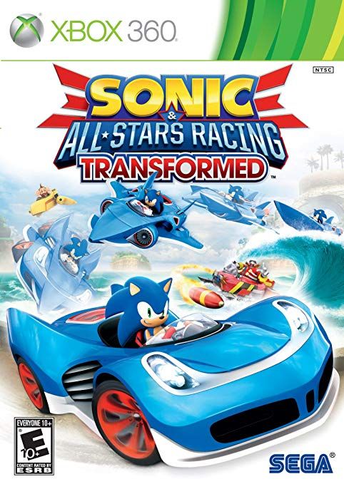 Sonic &amp; All-Stars Racing Transformed [White Label / Complete, Quick Start Guide] (used)