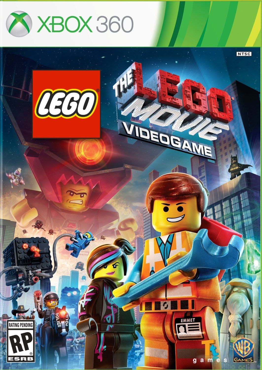LEGO Movie Videogame, The [White Label / Complete, Quick Start Guide] (used)