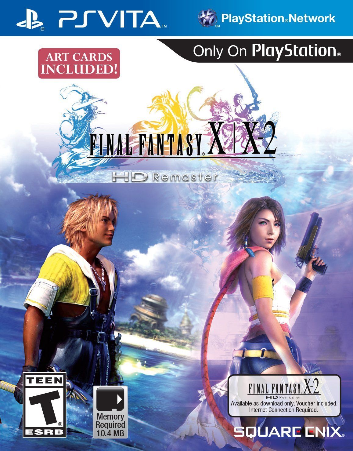 Final Fantasy X (10): International (PlayStation Vita) (PSTV Compatible) [Cover: [...] X|X-2 HD Remaster] (FFX-2 is PSN One-Use Voucher) (used)