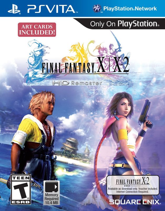 Final Fantasy X (10): International (PlayStation Vita) (PSTV Compatible) [Cover: [...] X|X-2 HD Remaster] (FFX-2 is PSN One-Use Voucher) (used)