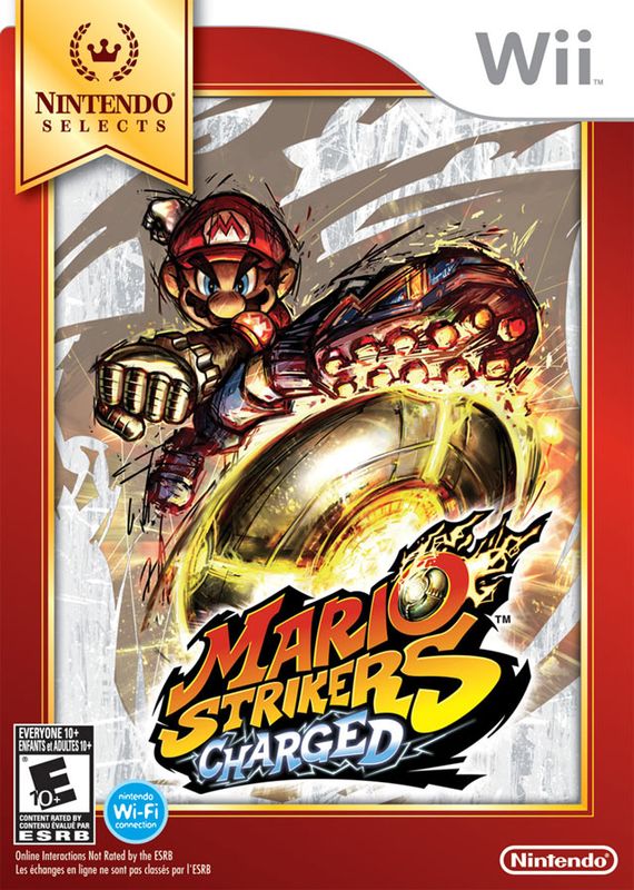 Mario Strikers Charged [Nintendo Selects / Complete] (used)