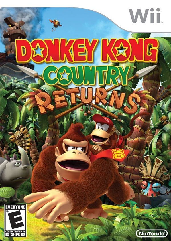 Donkey Kong Country Returns [White Label / Complete] (used)
