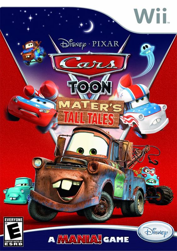Cars Toon: Mater's Tall Tales (Video Game) [White Label / Complete, With Poster] (used)