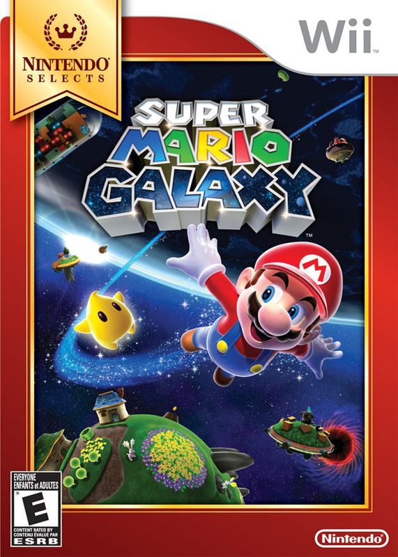 Super Mario Galaxy - Second Print [Nintendo Selects / Complete] (used)