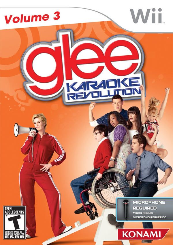 Karaoke Revolution Presents: Glee - Volume 3: Season 2 (Wii) (Requires Logitech USB Microphone) (used)