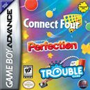 Connect Four (4) [Three-in-One Hasbro Games Pack] / Perfection / Trouble (used)
