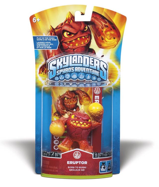 Skylanders: Spyro's Adventure - Eruptor (Series 1) 83984888 (used)