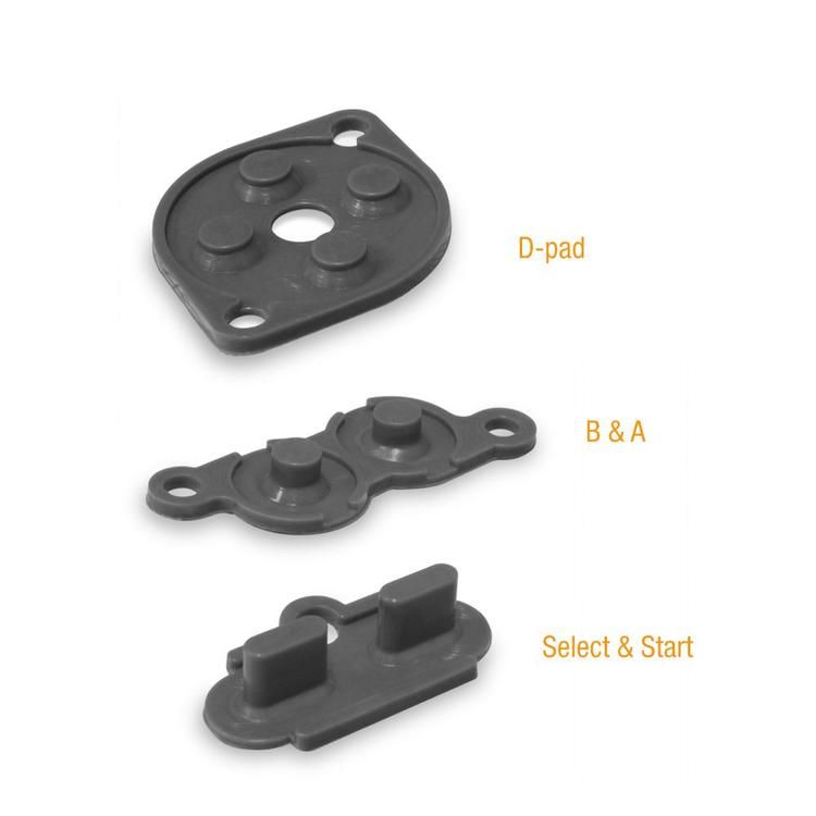 Replacement Silicone Button Pads - NINTENDO NES-004 Controller