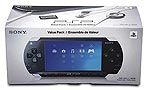 PlayStation Portable PSP-1001 - Factory LCD - Piano Black: Value Pack Bundle [Retail Pack / Complete Set] (used)