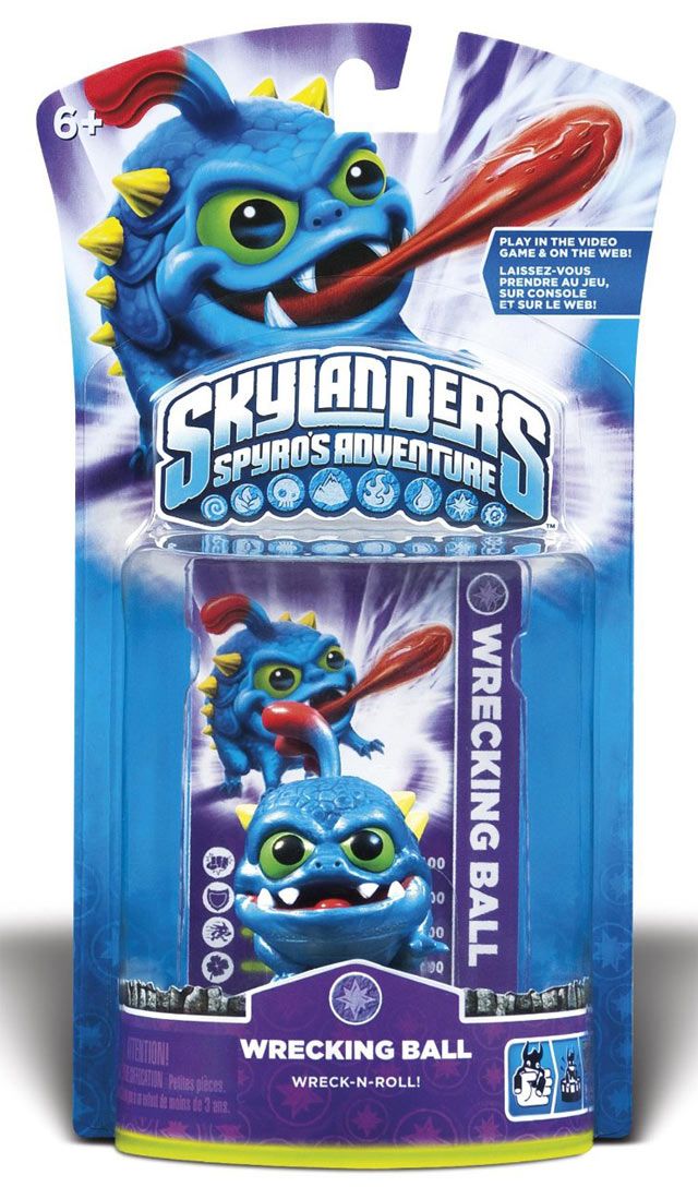 Skylanders: Spyro's Adventure - Wrecking Ball (Series 1) 84179888 (used)