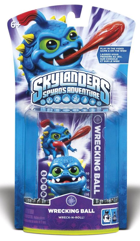 Skylanders: Spyro's Adventure - Wrecking Ball (Series 1) 84179888 (used)