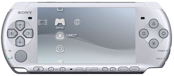PlayStation Portable Slim PSP-3001 - Mystic Silver [Console Only] (used)