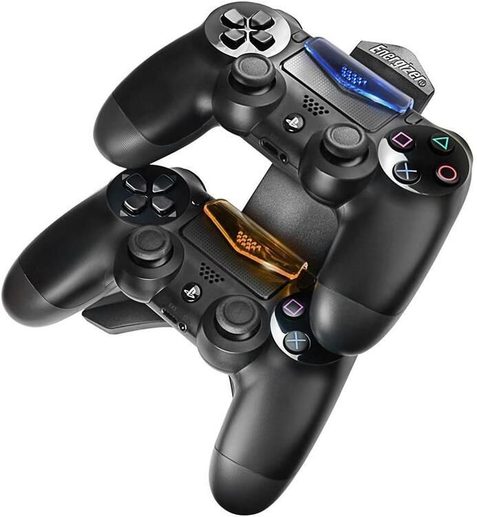 Charging Stand for DualShock 4 - Energizer Branded 2-Controller Charging Stand - Black (PDP) (used)