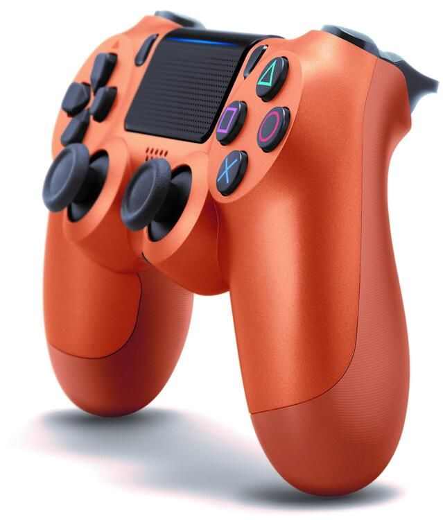 Controller for PlayStation 4 - DoubleShock 4 (No Sixaxis) - Metallic Copper (Generic)