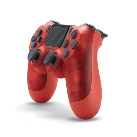 Controller for PlayStation 4 - DoubleShock 4 (No Sixaxis) - Crystal Red (Generic)