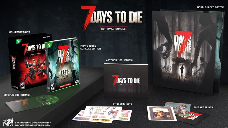 7 Days to Die: Console Edition: Survival Bundle Collector's Edition [Retail Pack / Complete Set]
