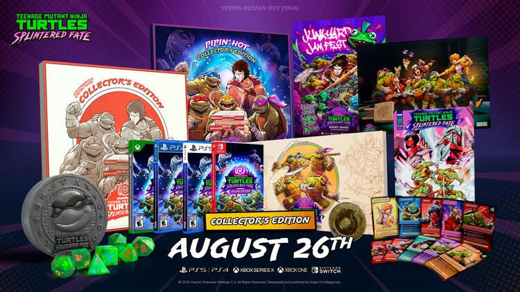 Teenage Mutant Ninja Turtles: Splintered Fate (Xbox Smart Delivery) [Deluxe Edition / Pipin' Hot Collector's Edition] (Pre-Order - Releases August 26th, 2025)