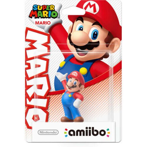 amiibo - Mario (SMB Ver.) - Super Mario Series (Red Base), European Backing [Retail Pack]