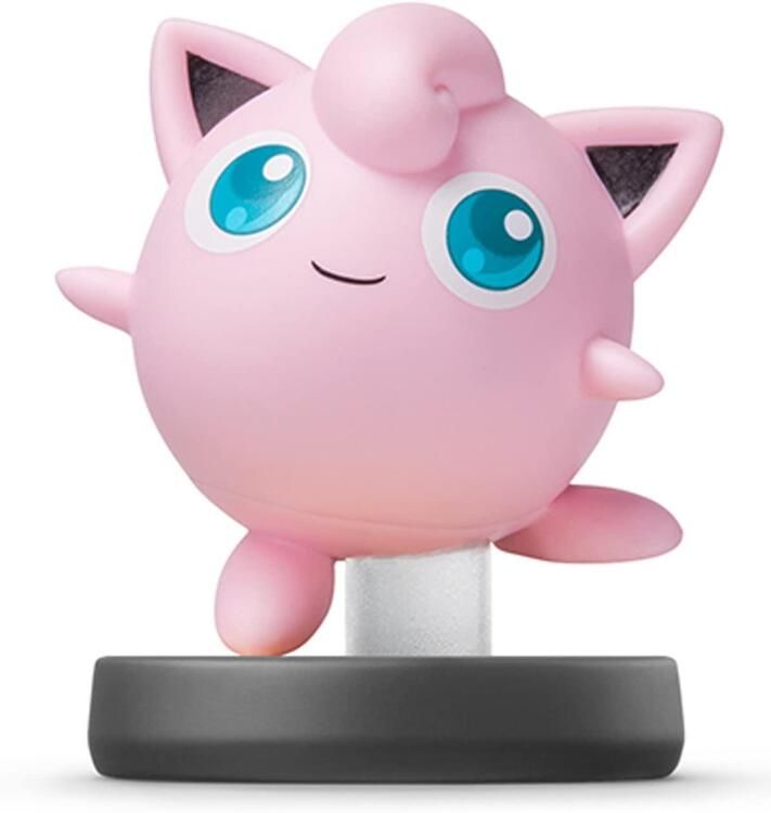 amiibo - Jigglypuff - Super Smash Bros. Series (Black Base), Japanese Backing Card [Retail Pack]