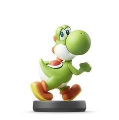 amiibo - Yoshi (Green) – Super Mario (Red Base), European Backing [Retail Pack]
