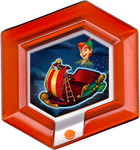Disney Infinity 1.0 - Captain Hook's Ship Toy Box Power Disc [Toys 'R Us] (used)