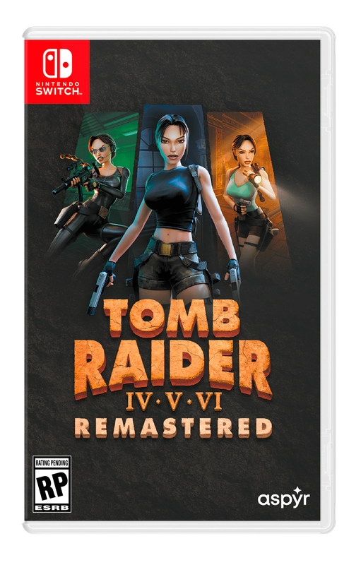 Tomb Raider IV (4): Chronicles (Core Design. Aspyr. Saber Russia / Switch) (Pre-Order - Releases September 19th, 2025) [Tomb Raider IV•V•VI: Remastered] / Tomb Raider V (5): The Last Revelation / Tomb
