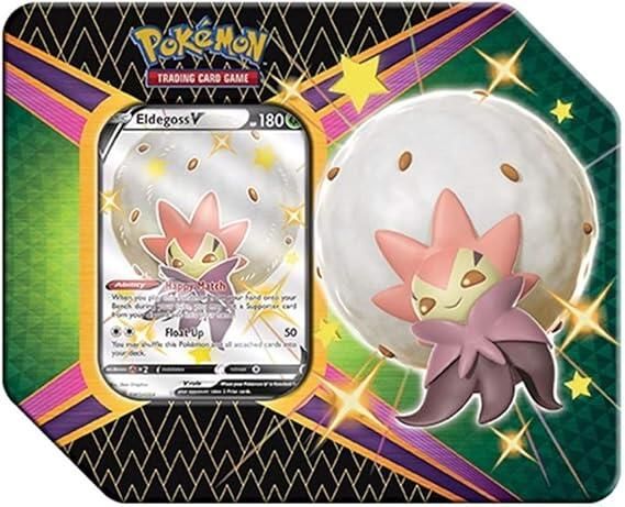 Sword & Shield: Shining Fates: Shiny V Tin: Shiny Eldegoss / Shiny Boltund / Shiny Cramorant (Shared UPC)