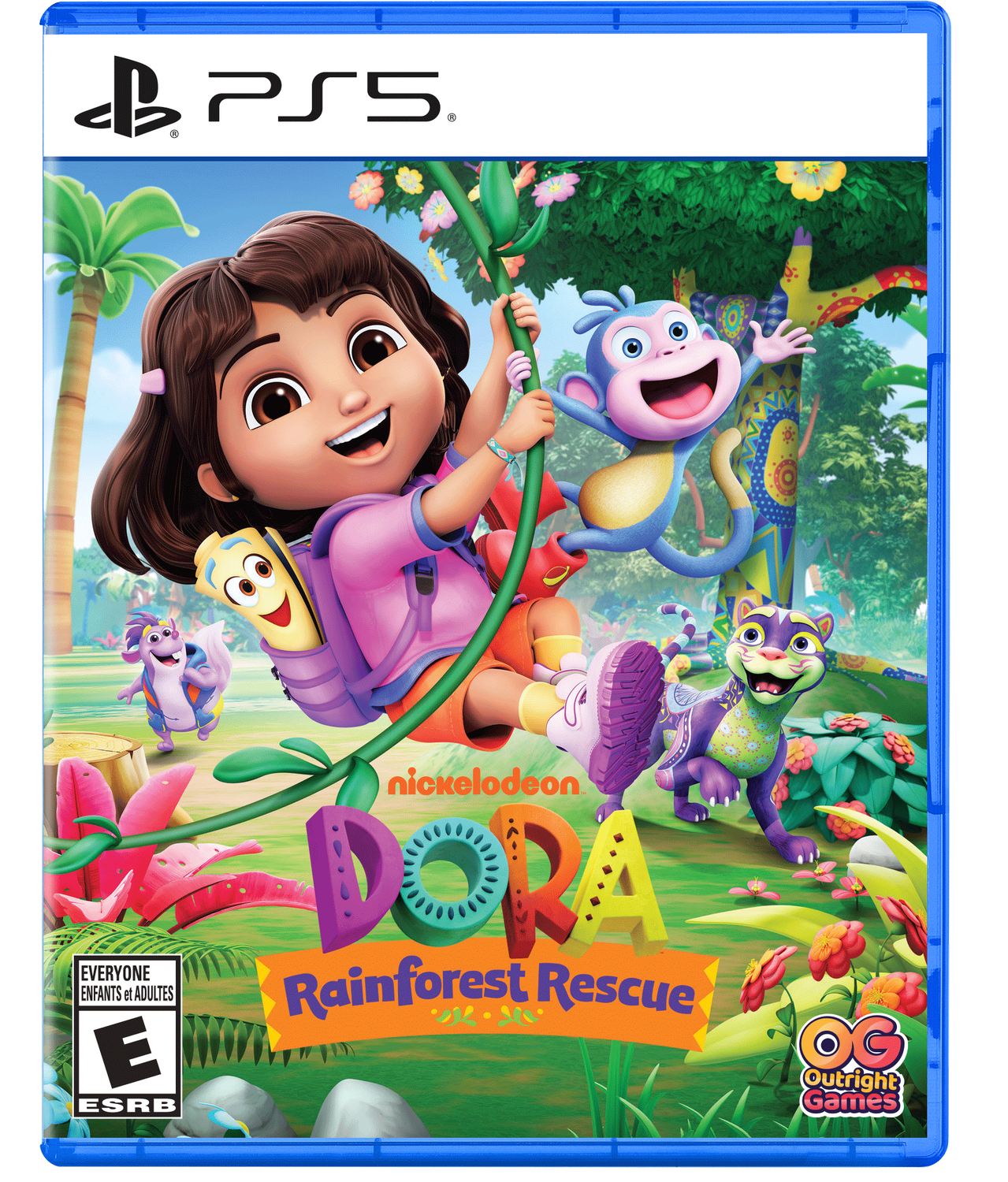 Dora the Explorer: Rainforest Rescue [White Label / Complete, Digital Manual]