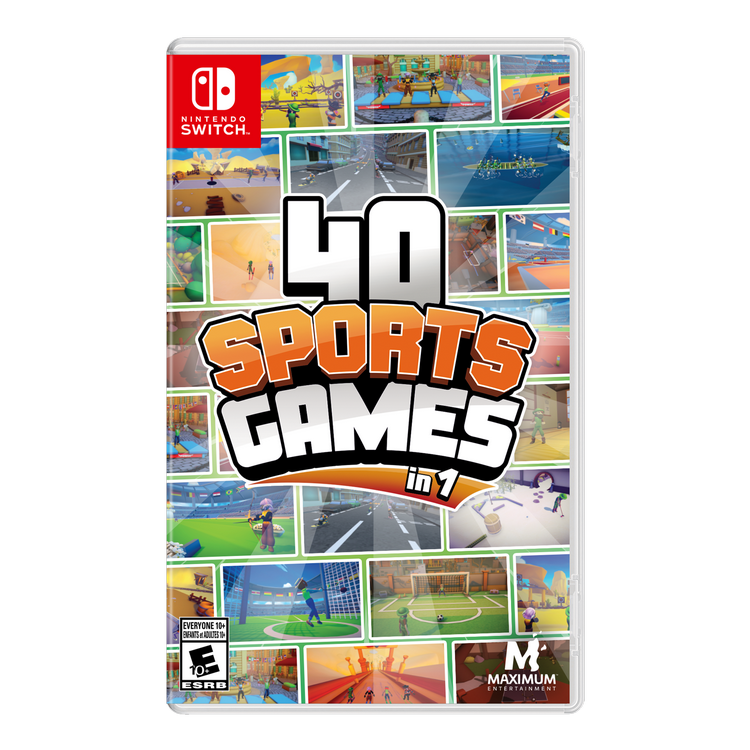 40 Sports Games in 1 [Authentic / Complete, Digital Manual]