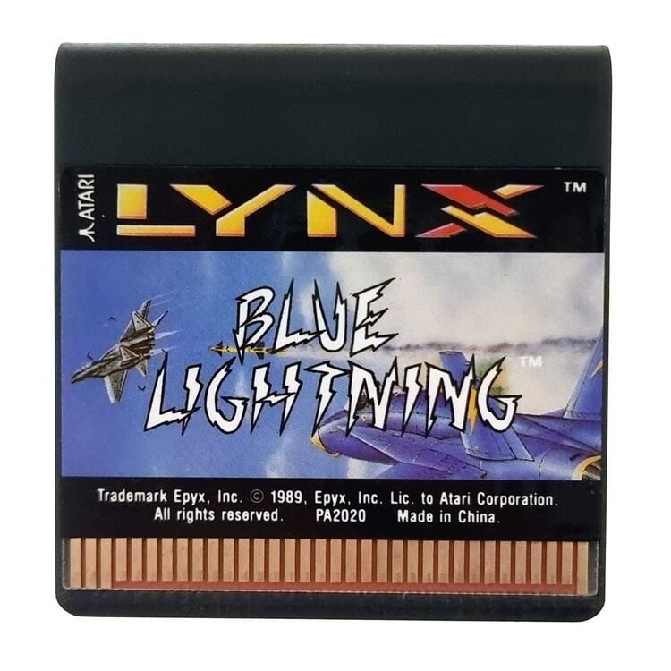 Blue Lightning (1989 Video Game) (used)