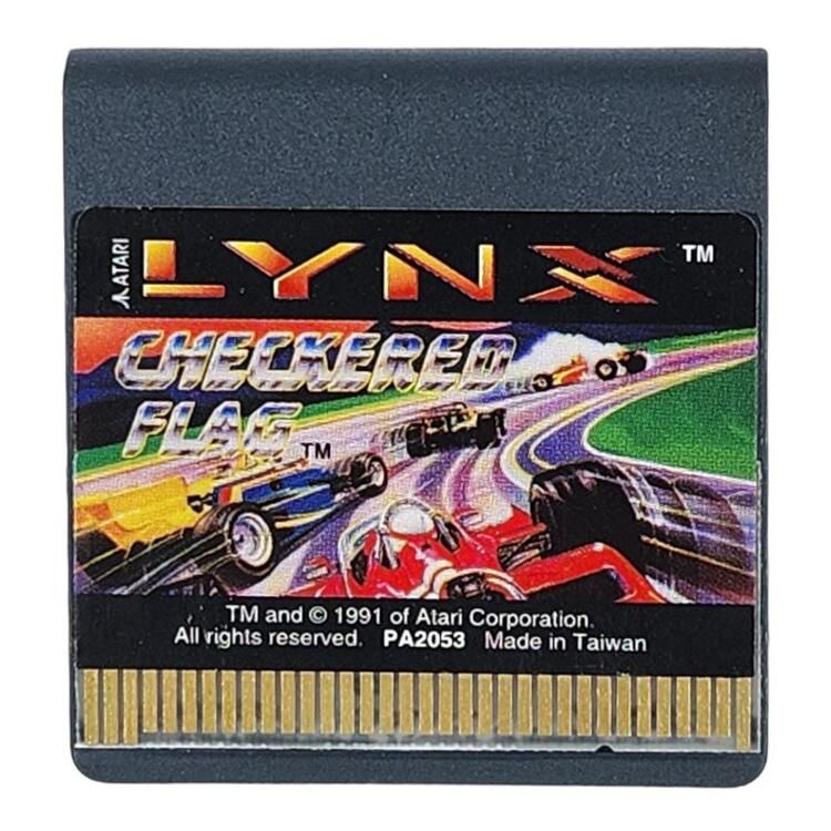 Checkered Flag (1991 Video Game) (used)