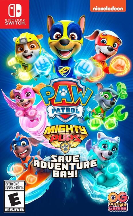 PAW Patrol: Mighty Pups Save Adventure Bay! [Authentic / Complete, Digital Manual] (used)