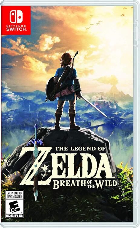 Legend of Zelda, The – Breath of the Wild (BotW) – Switch 1 Edition [Authentic / Complete, Digital Manual] (used)
