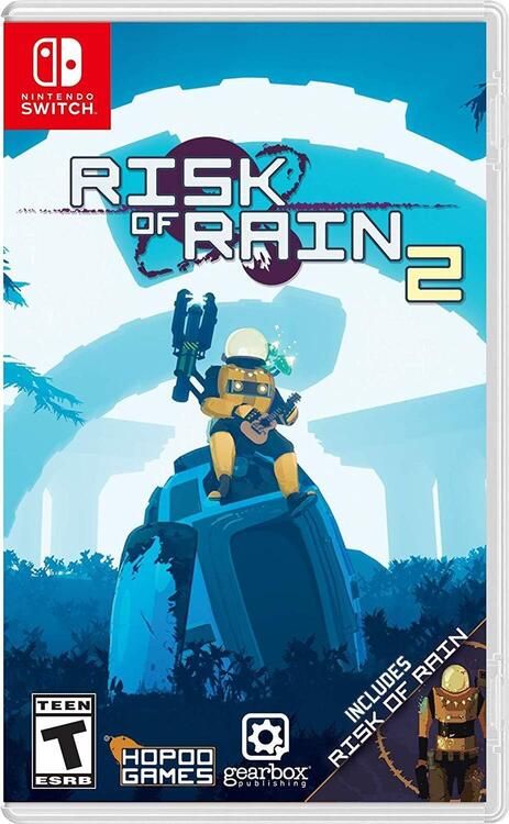Risk of Rain 2 & Risk of Rain (On Cartridge) [Authentic / Complete, Digital Manual]