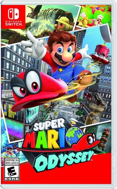 Super Mario Odyssey - Not for Resale Bundle Cover [Authentic / Complete, Digital Manual]