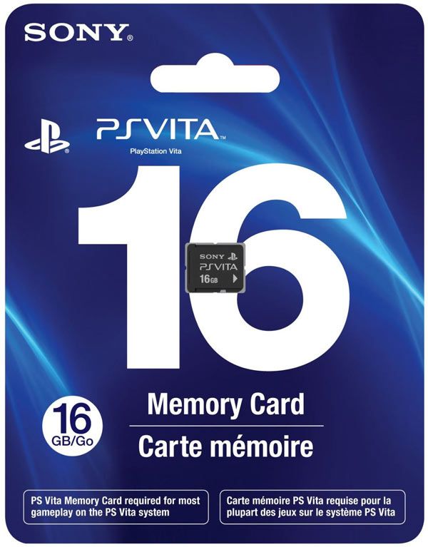 PlayStation Vita Proprietary Memory Card - 16GB (Sony / Retail Pack) (used)