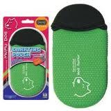 CARRY CASE POUCH MUMU DOG (GREEN RED GREY) (used)