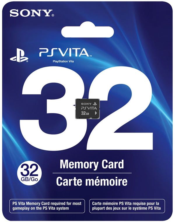 PlayStation Vita Proprietary Memory Card - 32GB (Sony / Retail Pack) (used)