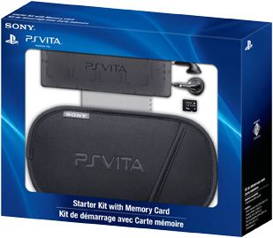 PS VITA STARTER KIT WITH MEMORY CARD