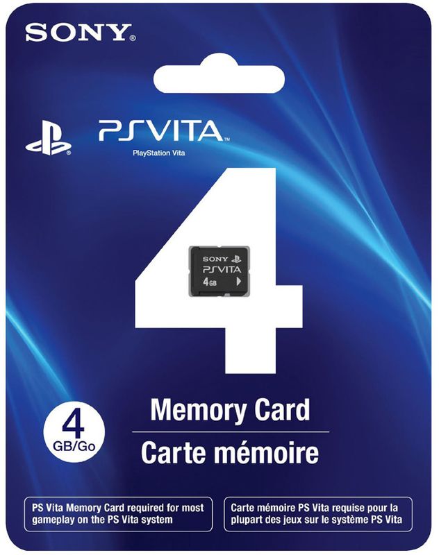 PlayStation Vita Proprietary Memory Card - 4GB (Sony / Retail Pack) (used)