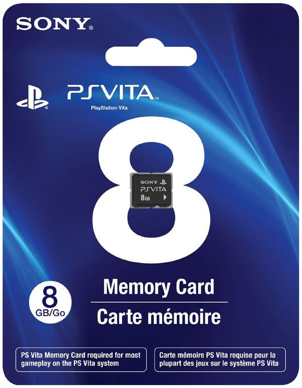 PlayStation Vita Proprietary Memory Card - 8GB (Sony / Retail Pack)