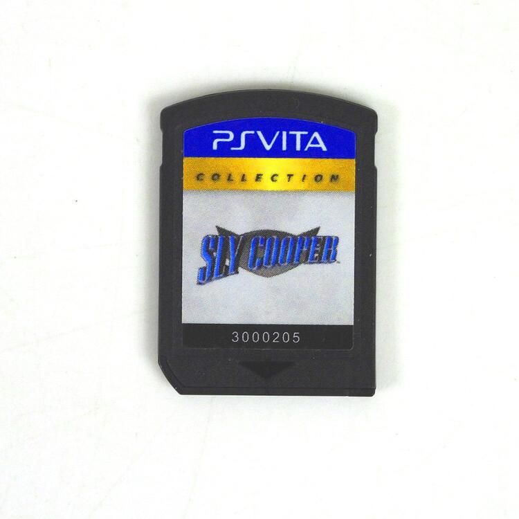 Sly Collection, The - Sly Cooper 1 & 2 on Cartridge (PSTV Compatible) [Authentic / Cartridge Only] (used)