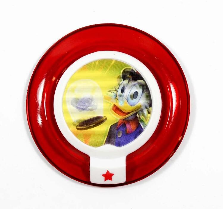 Disney Infinity 1.0 - Scrooge McDuck’s Lucky Dime Power Disc [Toys 'R Us / Correct INF] (used)
