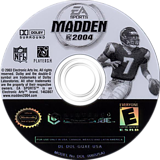 Madden NFL 2004 [Black Label / Disc Only] (used)