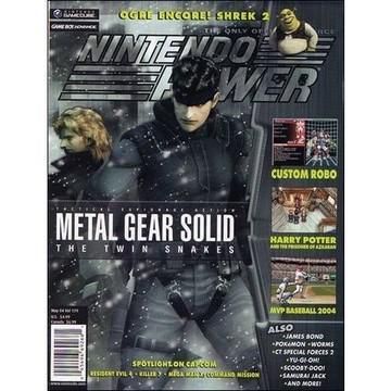 Nintendo Power Vol. 179 May 2004 - Metal Gear Solid: Twin Snakes (used)