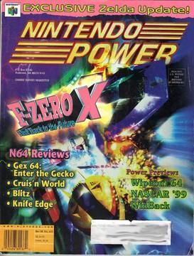 Nintendo Power by NoA – Vol. 112 for Sep. '98 - F-Zero X