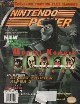 Nintendo Power by NoA – Vol. 089 for Oct. '96 - Mortal Kombat Trilogy (used)